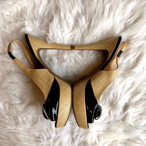 Nine West open toe high heel sandals - Picture 2 of 3
